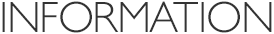 インフォメーション